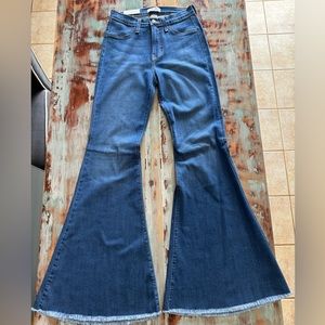 Judy Blue denim flare jeans NWT